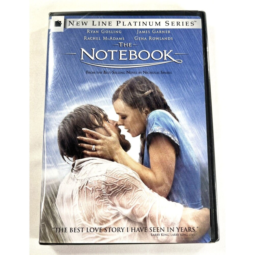The Notebook DVD 2004 New Line Platinum Series New Factory Sealed